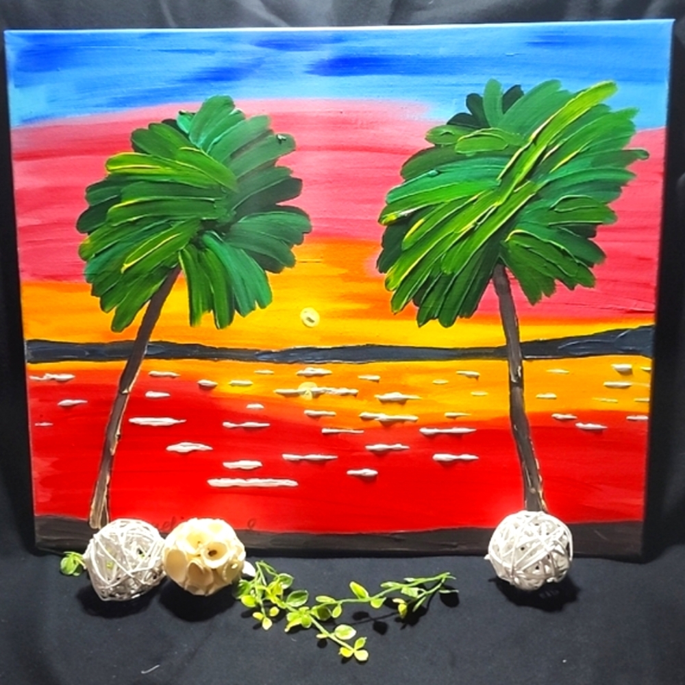 Palm Tree Sunset